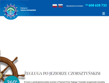 Tablet Screenshot of jezioroczorsztynskie.com